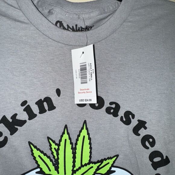 NWT Spencer's‎ T-Shirt Adult Size S Qty 2 t-Shirts Graphic Toasted, Nugs, Kisses - Picture 4 of 13